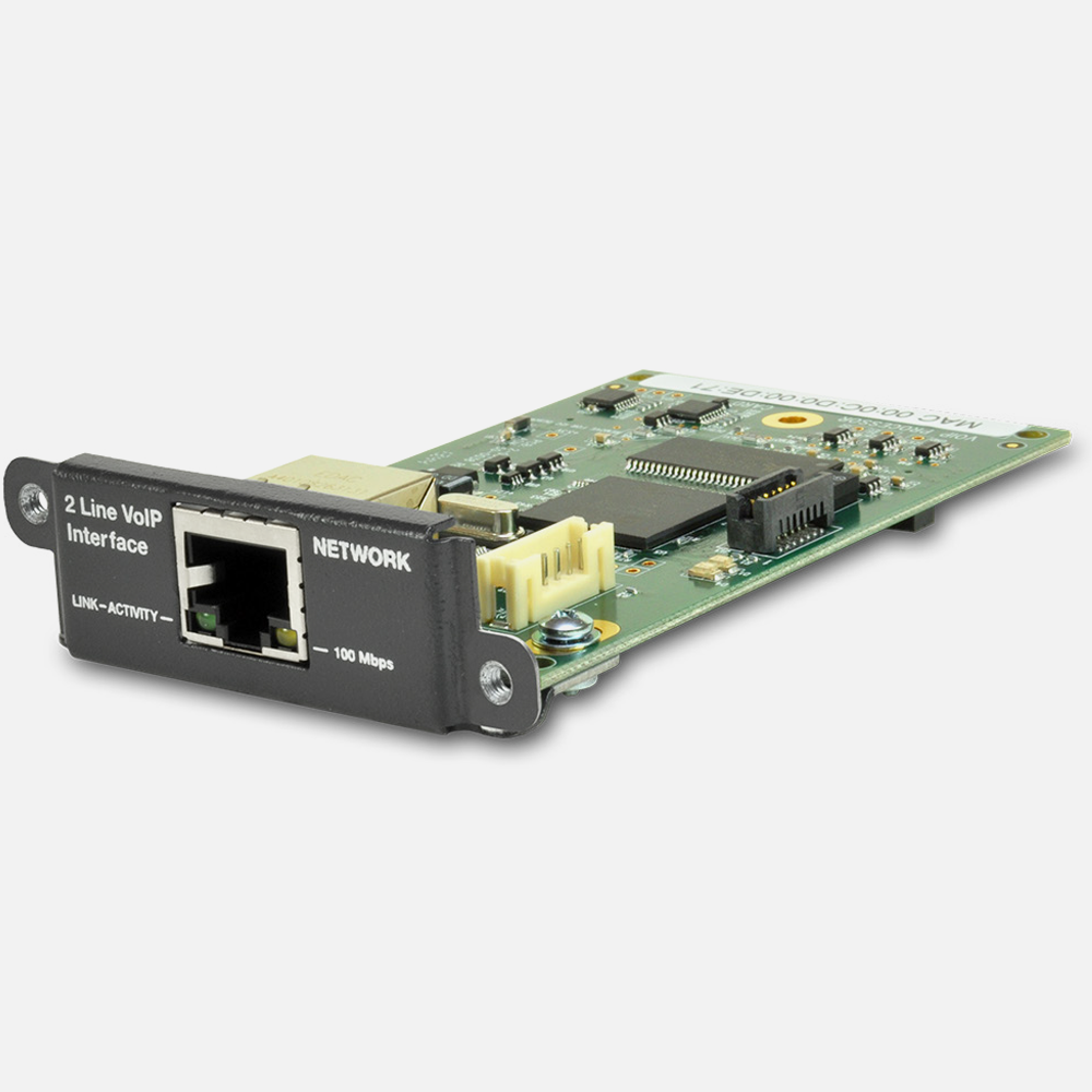 2 Line VoIP Interface Card