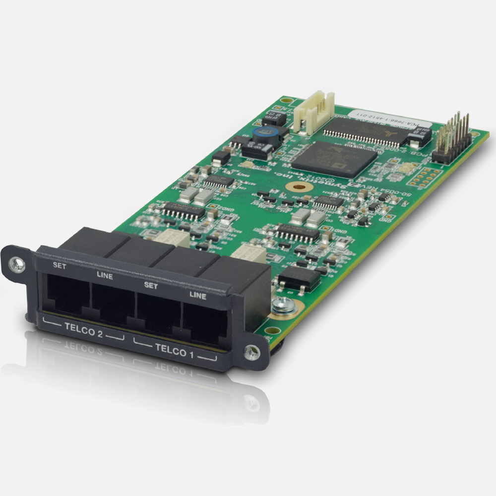 2 Line Analog Telephone Interface Card